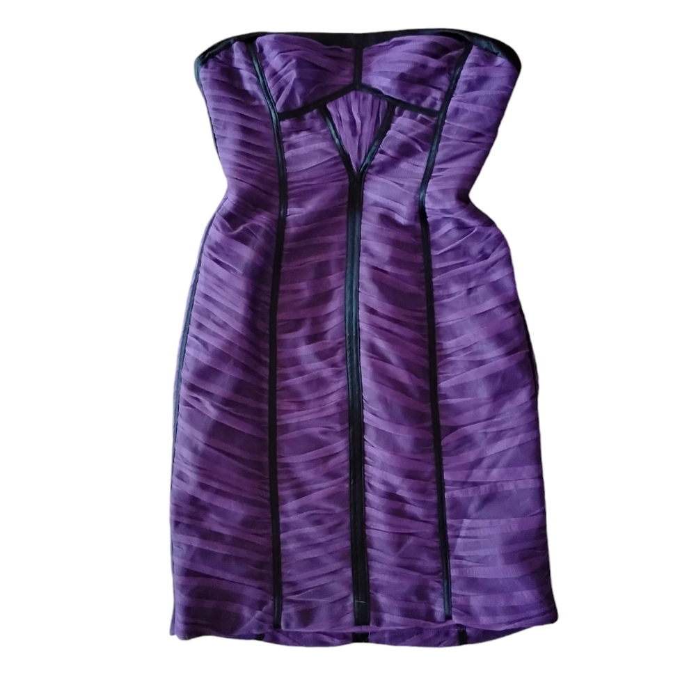 BCBCGMAXAZRIA Dress Womens Size 2 90s Party Cocktail Rave Witchy Whimsigoth